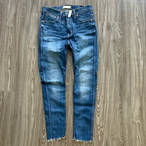NWT Madewell Jeans - Size 30 - Highrise Skinny - Picture 1 of 4